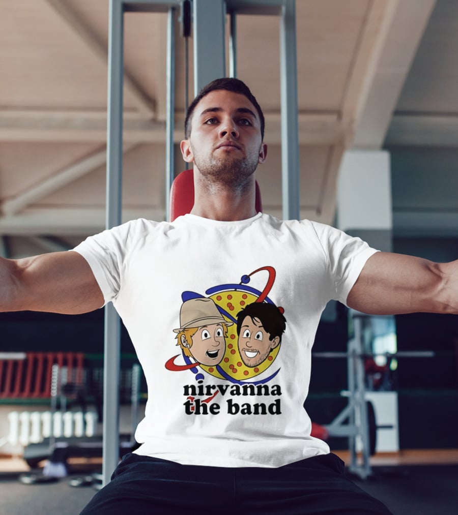 Nirvanna The Band Characters With Planetary T-Shirt