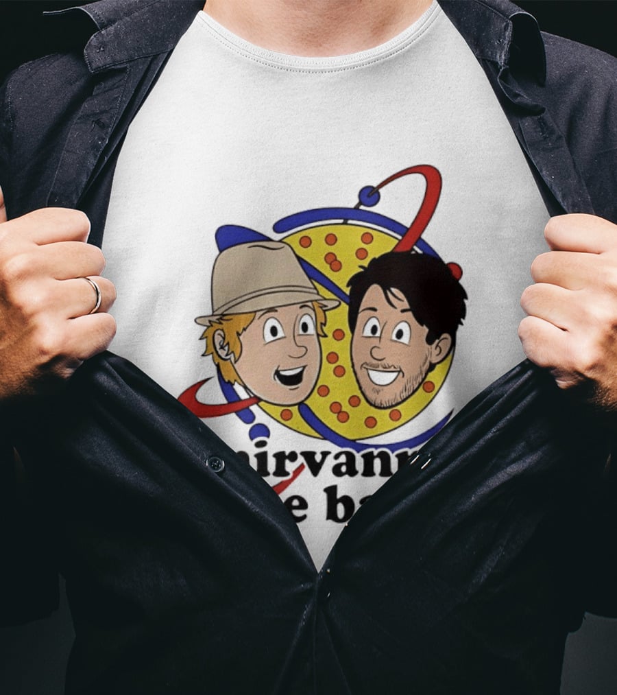 Nirvanna The Band Characters With Planetary T-Shirt