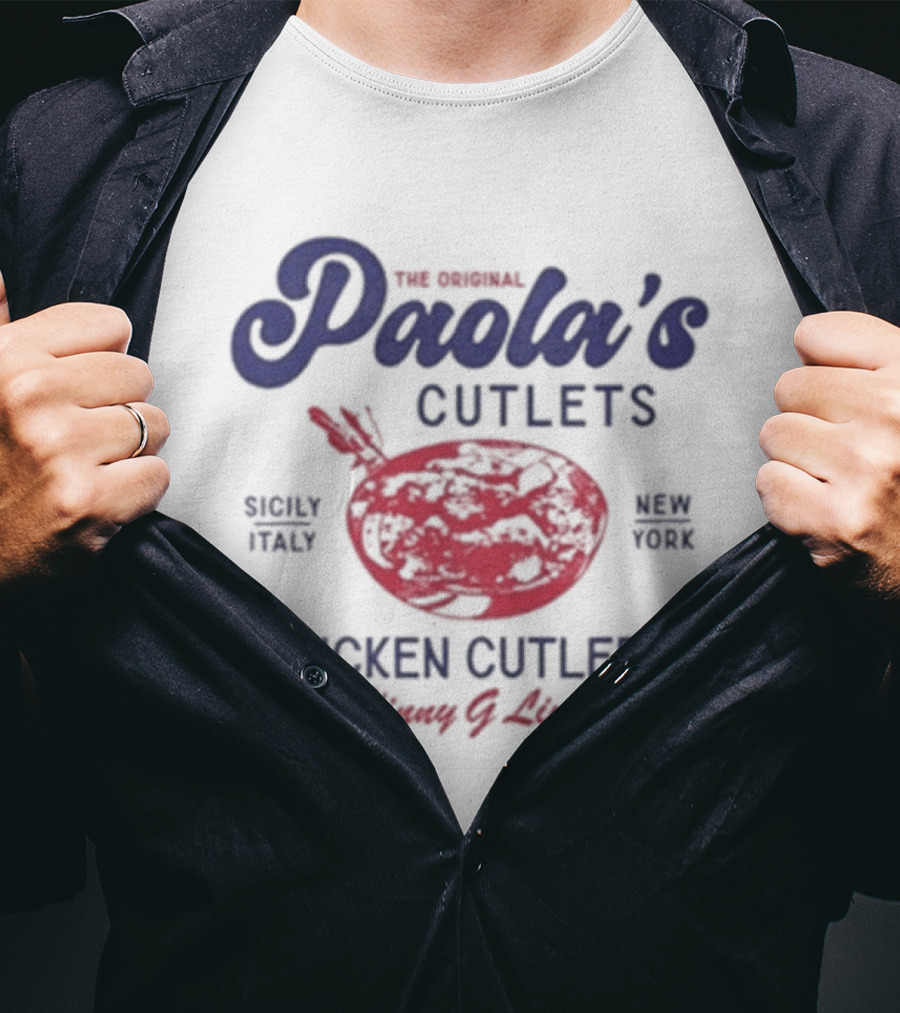 The Original Paola's Cutlets Chicken Culteria Since 2022 Best Ever Crispy Juicy T-Shirt
