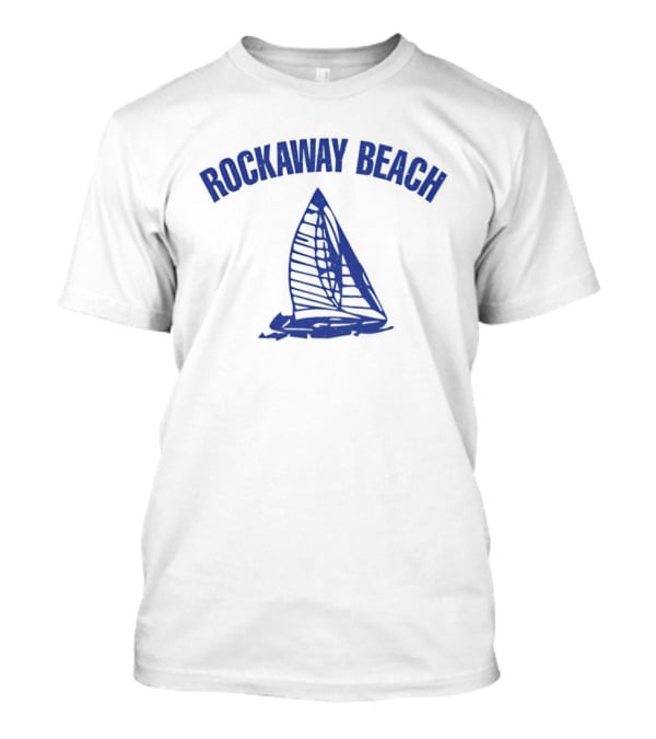 Rockaway Beach Sailboat Ocean Adventure T-Shirt