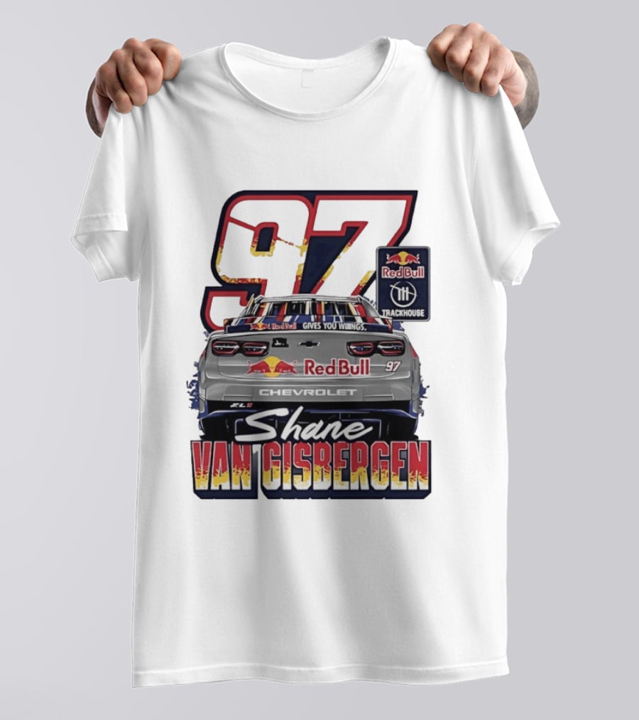 Shane Van Gisbergen 97 Red Bull Trackhouse Chevrolet Racing Team T-Shirt
