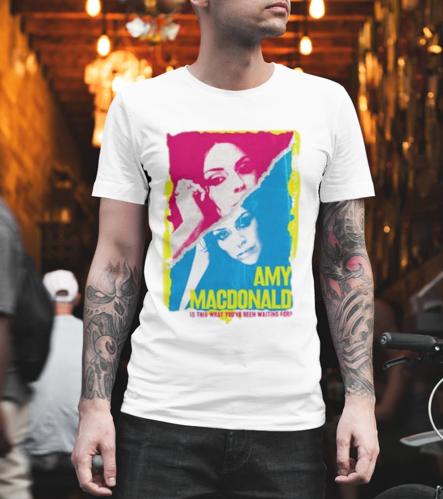 Amy Macdonald Is This What You've Been Waiting For Vintage Style Image T-Shirt