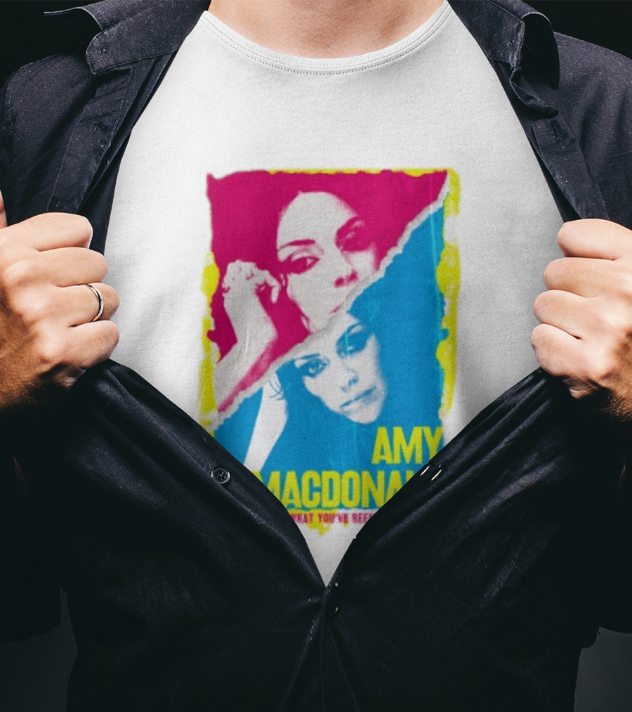 Amy Macdonald Is This What You've Been Waiting For Vintage Style Image T-Shirt