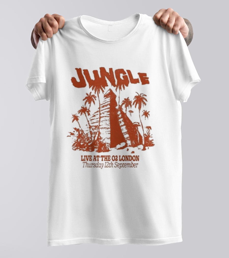 Jungle Live At The 02 London Thursday 16th September T-Shirt
