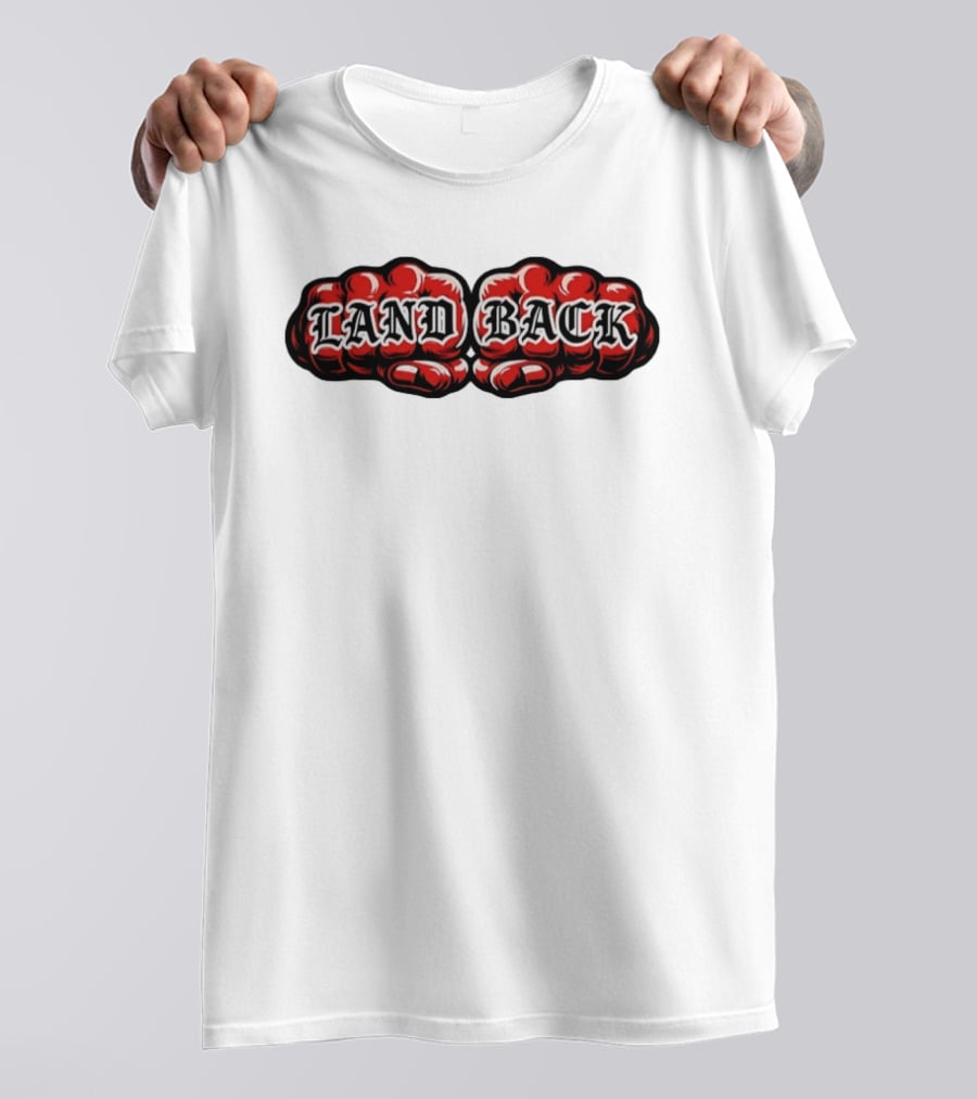 Land Back Indigenous Rights Activism Fist Symbol Social Justice T-Shirt