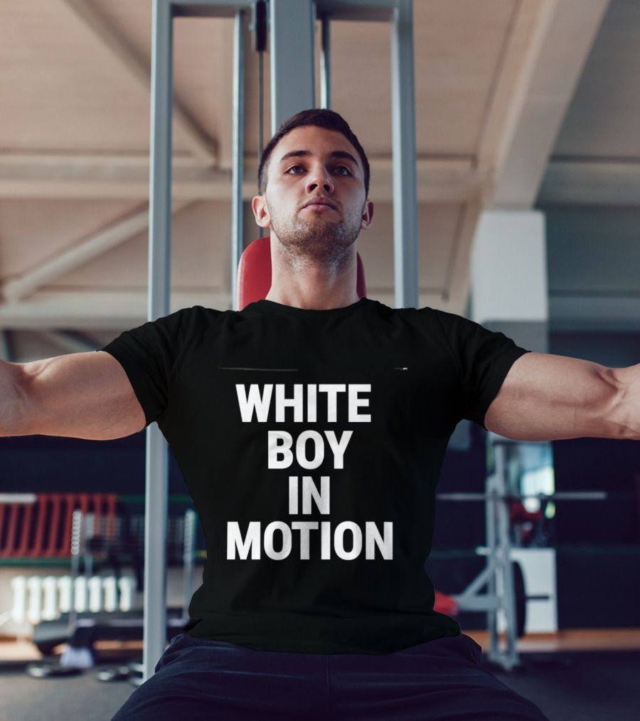 White Boy In Motion Humor T-Shirt