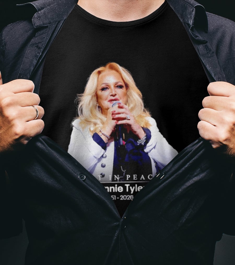 Rest In Peace Bonnie Tyler 1951 2026 T-Shirt