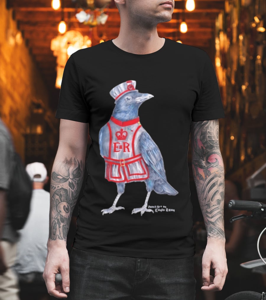 Rosaline The Raven ER Yeoman Warder Beefeater Uniform T-Shirt