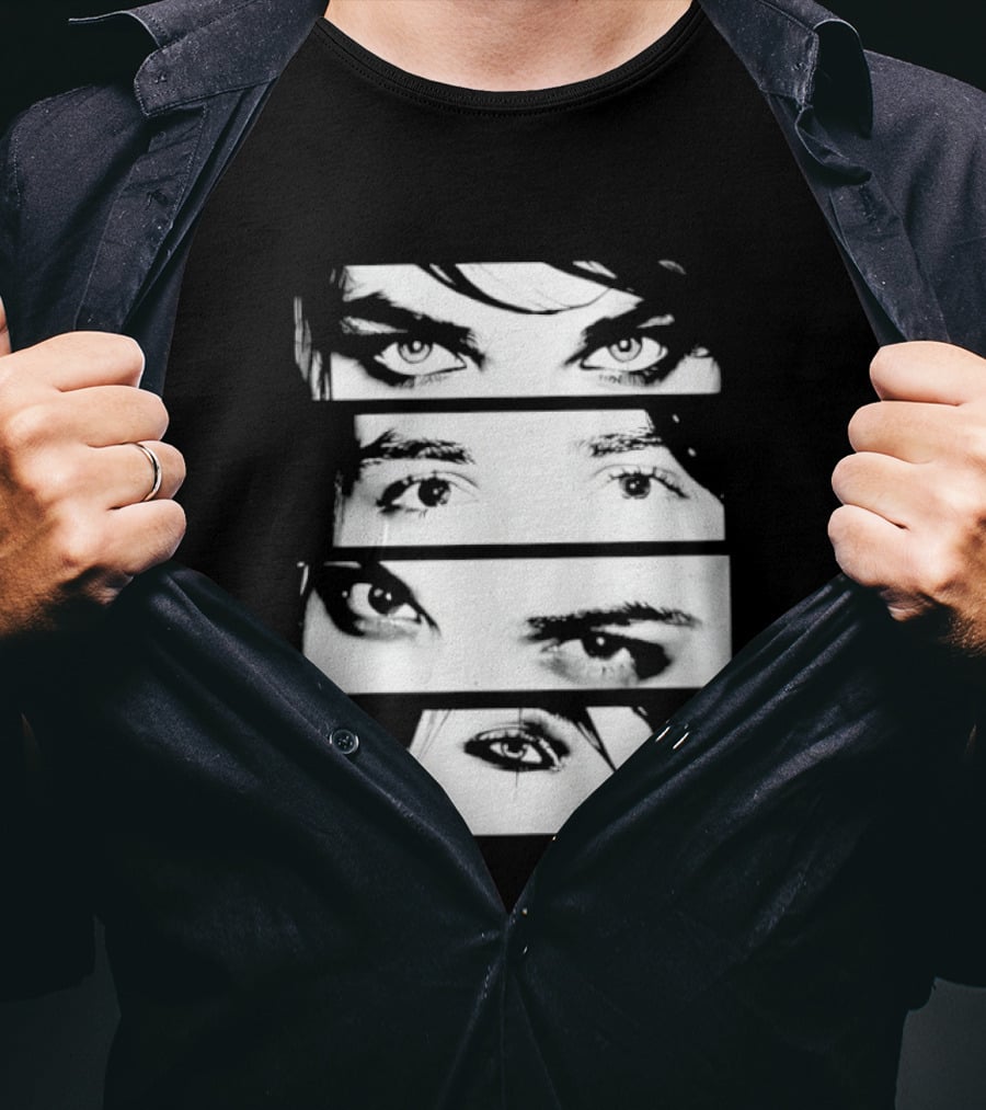 Gerard Way Eyes My Chemical Romance Emo Band Fan T-Shirt