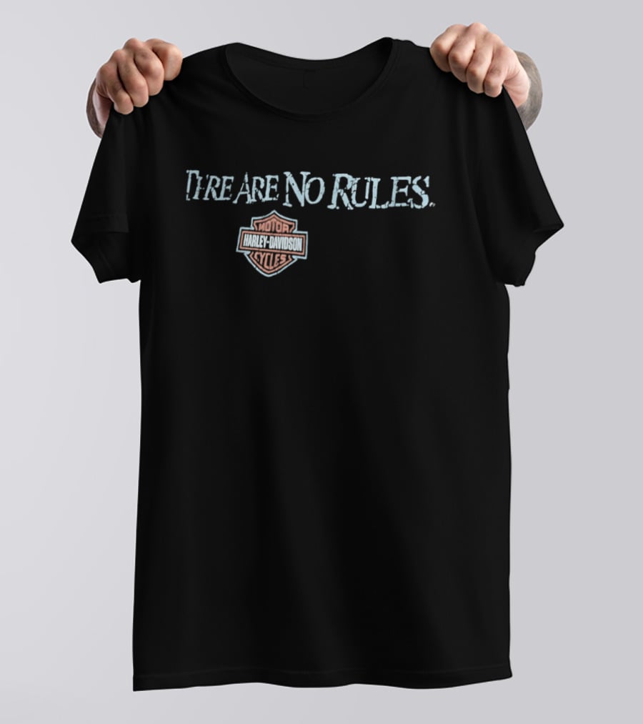 Harley Davidson There Are No Rules T-Shirt