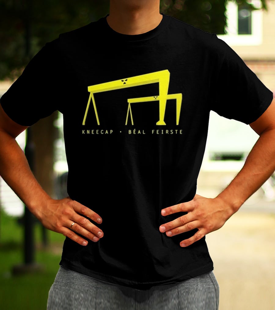 Kneecap Béal Feirste Yellow Crane T-Shirt