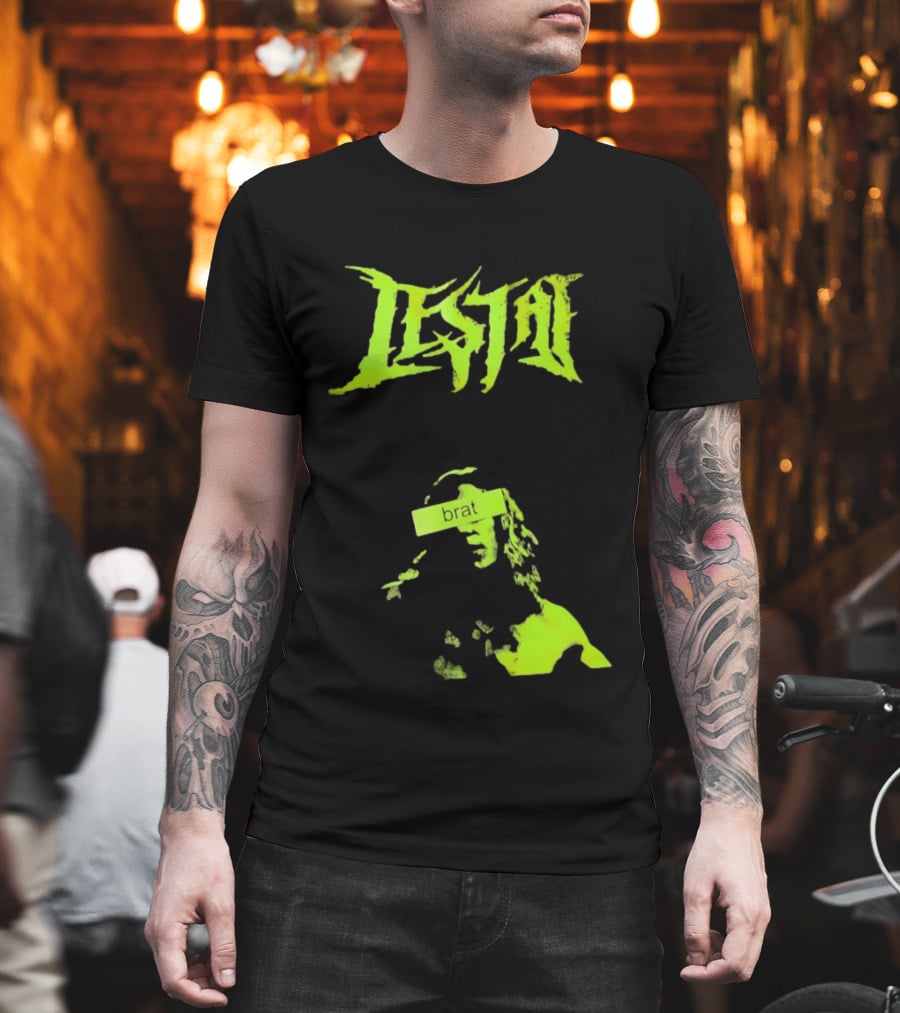 Lestat Brat Neon Green Interview With The Vampire Gothic T-Shirt