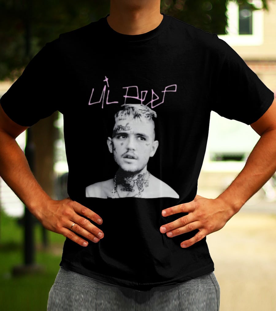 Lil Peep Gustav Elijah Åhr Emo Rap Tattoo T-Shirt