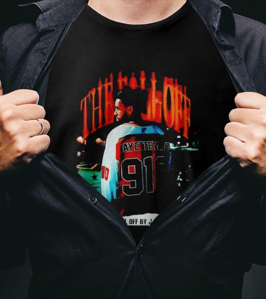 J Cole The Fall Off Fayetteville 910 Disc 29 Disc 34 T-Shirt