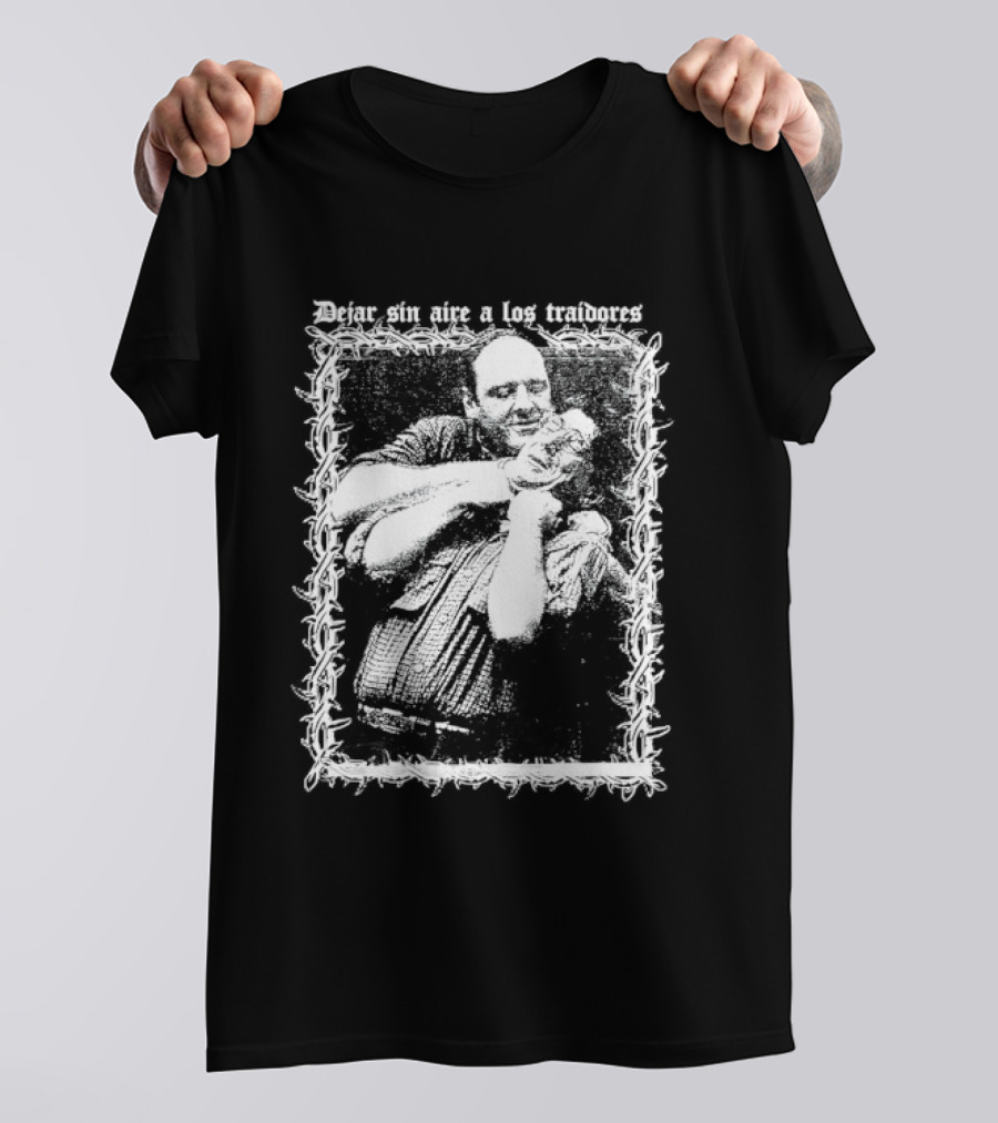 James Gandolfini Dejar Sin Aire A Los Traidores Mafia Power Cinematic T-Shirt