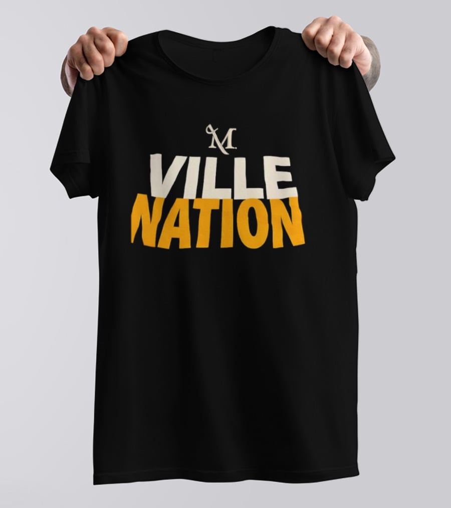 Manhattanville University Ville Nation Athletics Spirit T-Shirt