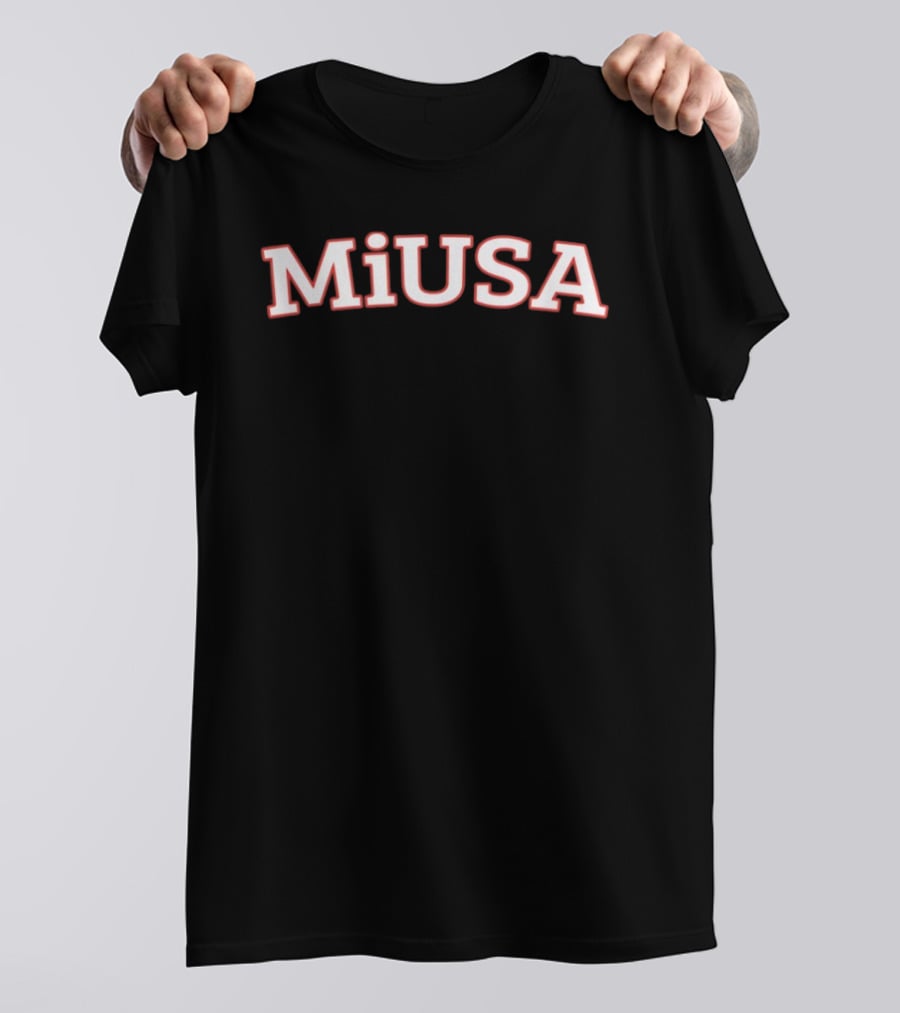 MiUSA Made In USA American Pride T-Shirt