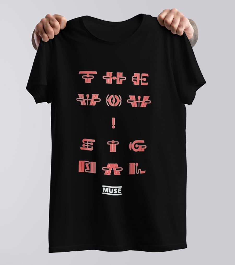 Muse Band Alternative Rock Music Cryptic T-Shirt