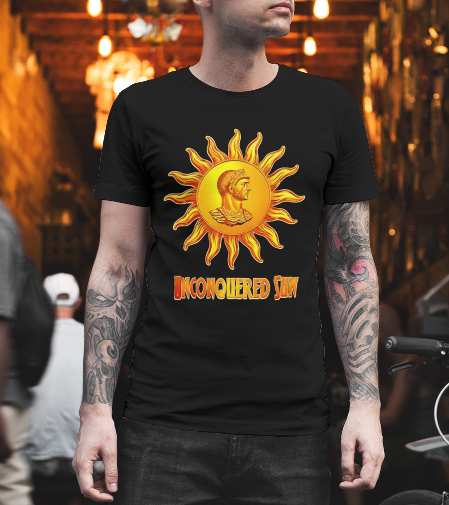 Aurelian Sol Invictus Unconquered Sun Roman Emperor T-Shirt