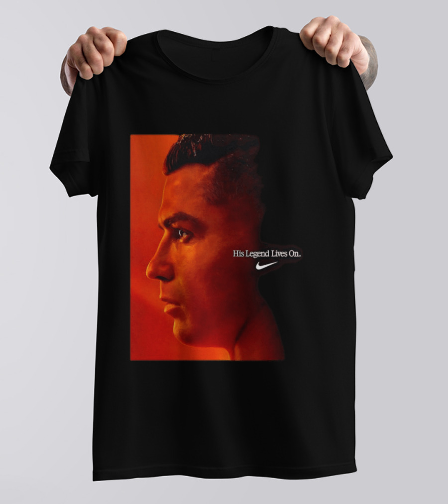 Cristiano Ronaldo His Legend Lives On Nike T-Shirt