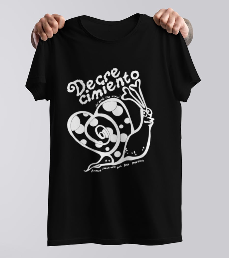 Decrecimiento En Común Caracol Y Corazón Soluciones Para Sobrevivir T-Shirt