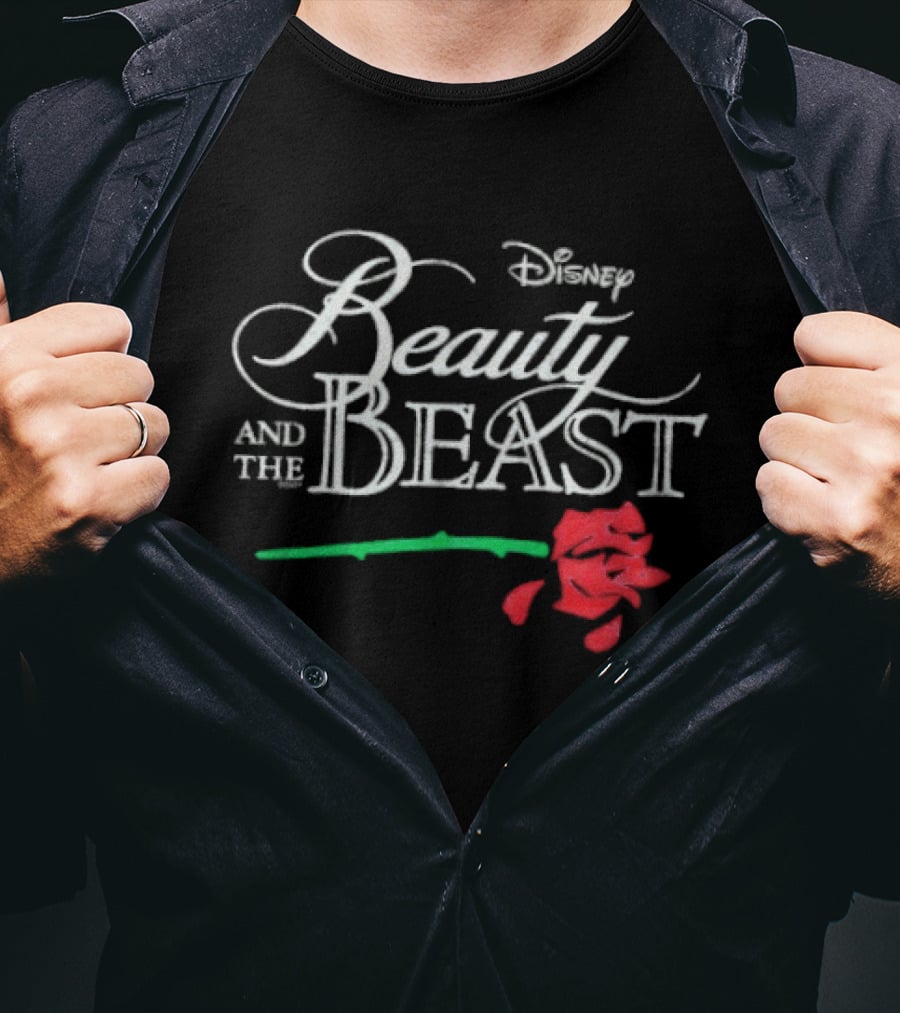 Disney Beauty And The Beast Rose T-Shirt