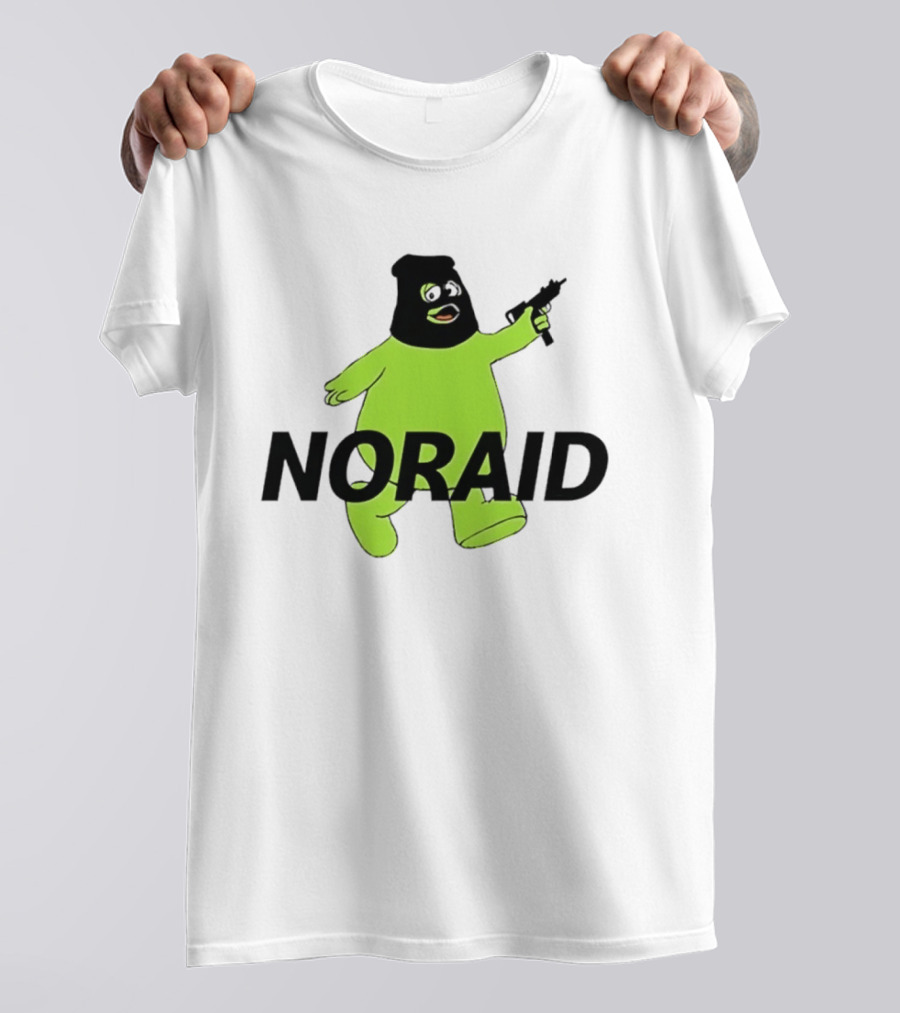 Uncle O'Grimacey Noraid With Green Character And Weapon T-Shirt