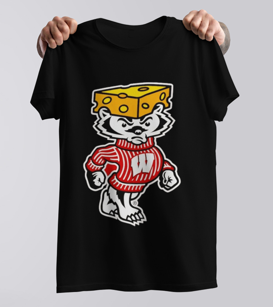 Wisconsin Badgers Bucky Cheesehead Lambeau Field 2026 T-Shirt