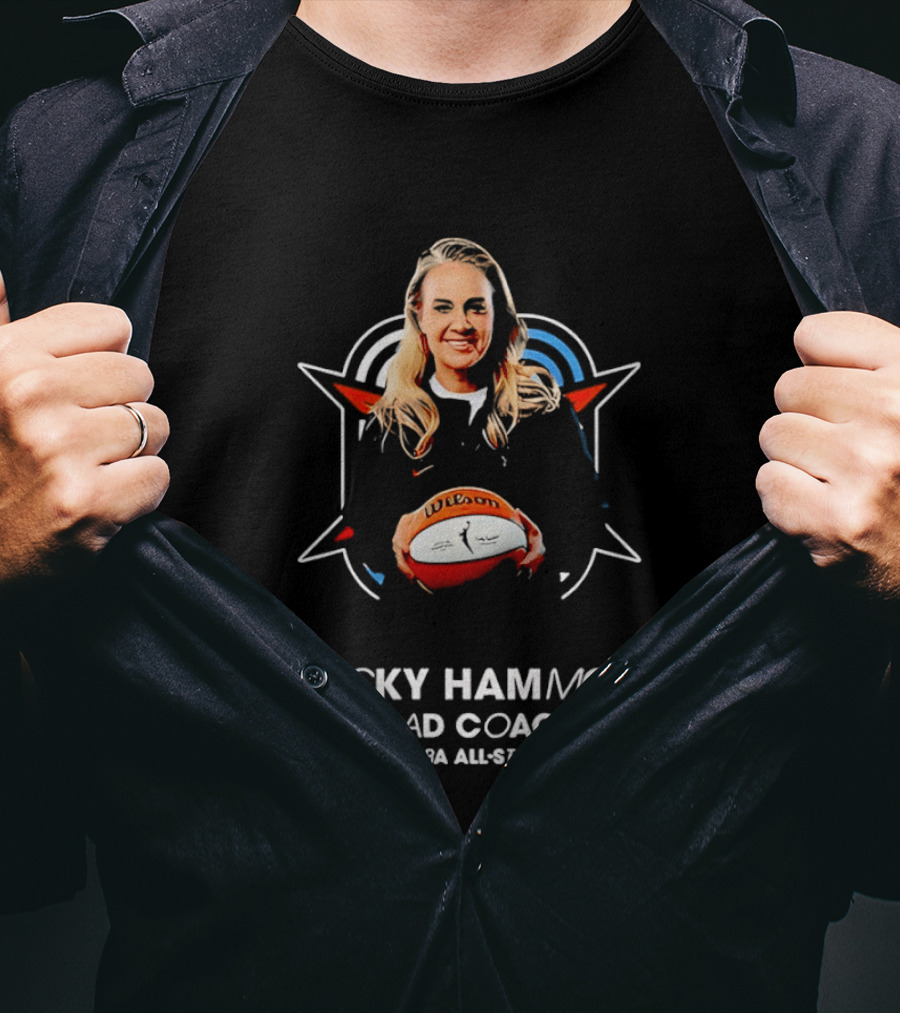 Becky Hammon Head Coach 2026 WNBA All Star Game T-Shirt