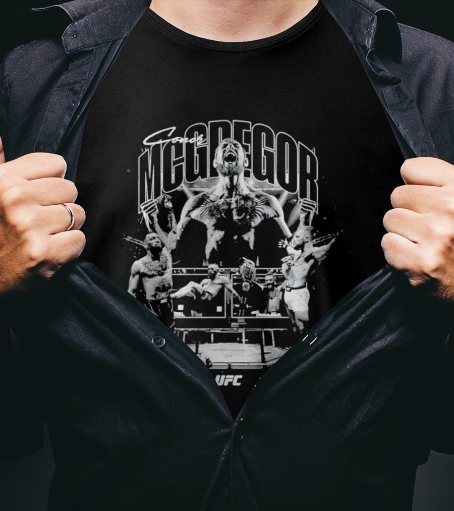 Conor McGregor UFC Octagon Fight Spirit McGregor T-Shirt
