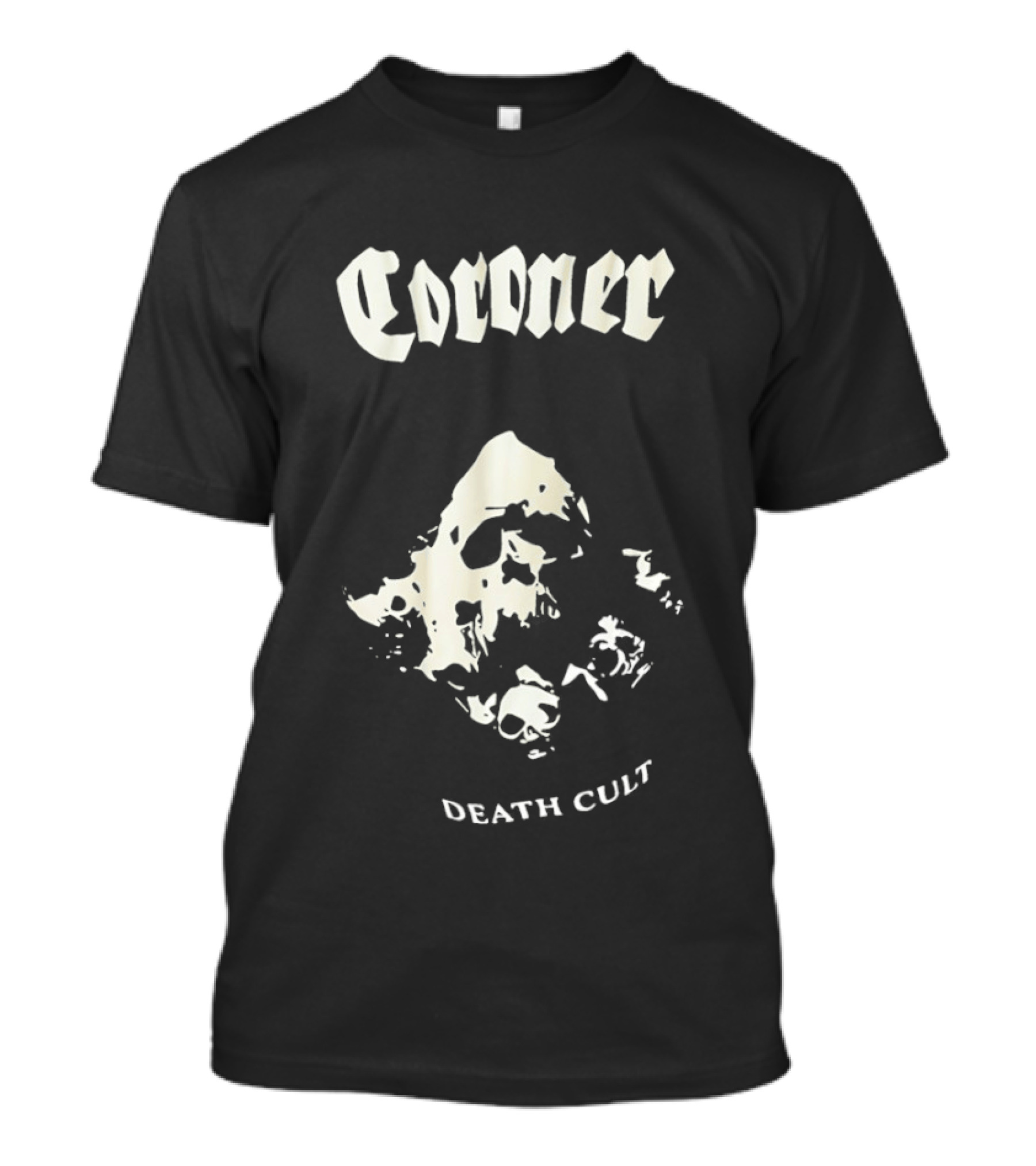 Coroner Death Cult Thrash Metal Band T-Shirt