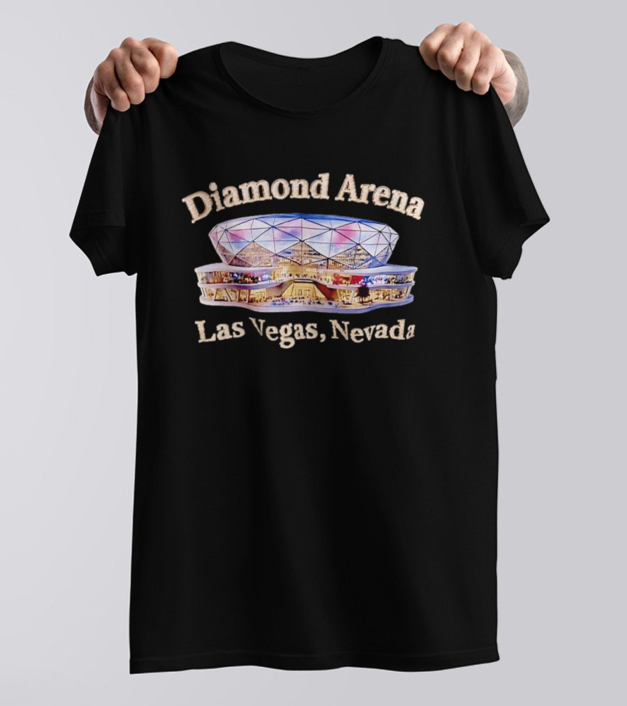 Diamond Arena Las Vegas Nevada Architecture Venue T-Shirt