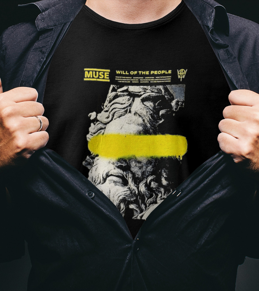 Muse Will Of The People Compliance Obedience Submission Defiance . T-Shirt