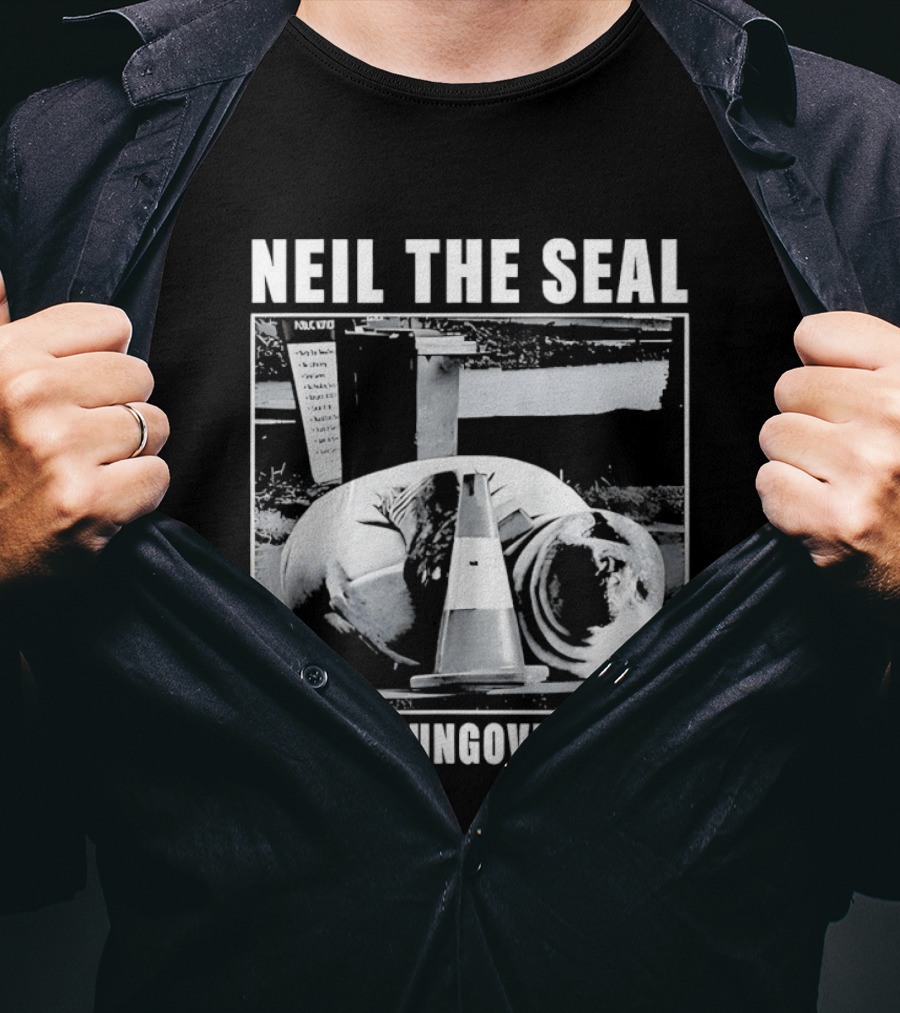 Neil The Seal Traffic Cone Chaos Become Ungovernable T-Shirt