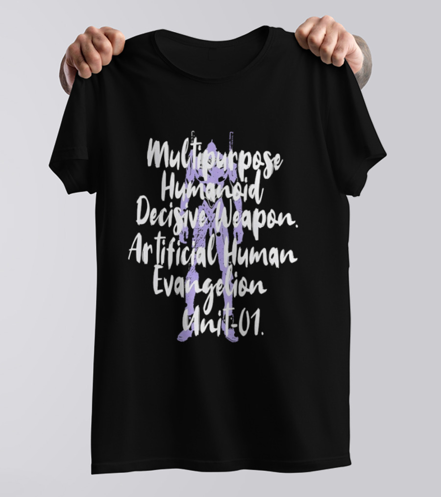 Evangelion Unit 01 Multipurpose Humanoid Decisive Weapon Artificial Human T-Shirt