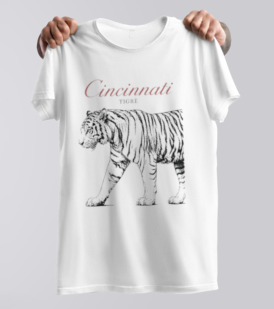 Cincinnati Tigre Cincinnati Bengals Football T-Shirt