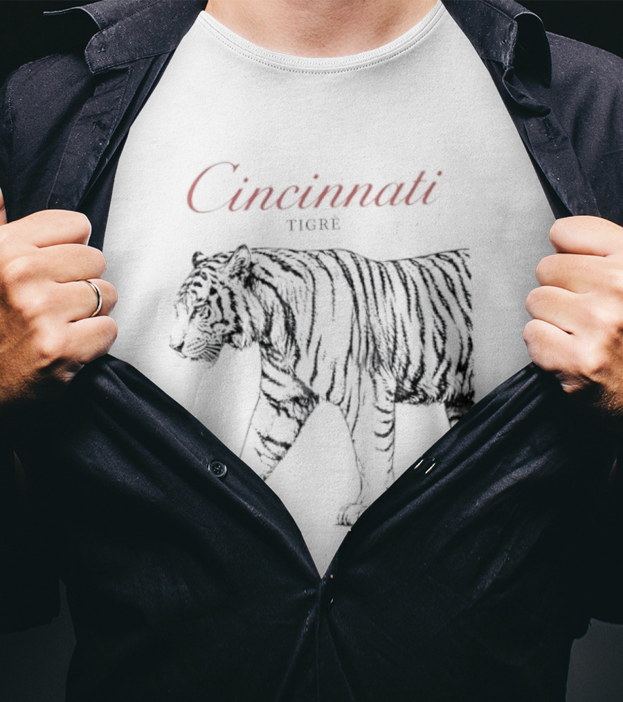 Cincinnati Tigre Cincinnati Bengals Football T-Shirt