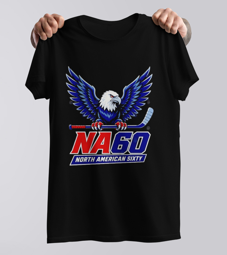 NA 60 North American Sixty Eagle Hockey T-Shirt