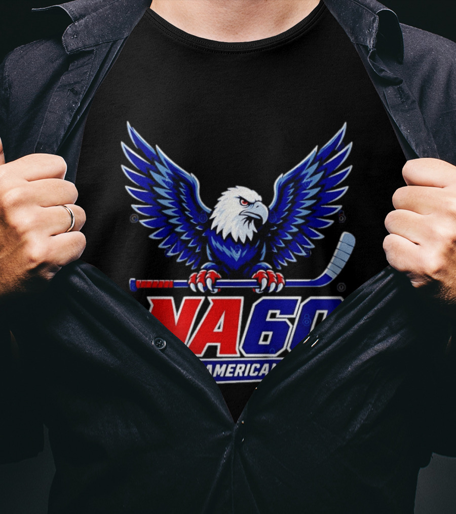 NA 60 North American Sixty Eagle Hockey T-Shirt