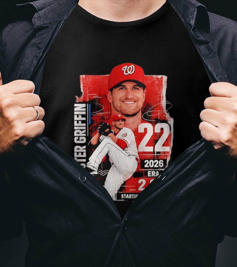 Foster Griffin 2026 ERA 2.87 Starting Pitcher 22 T-Shirt