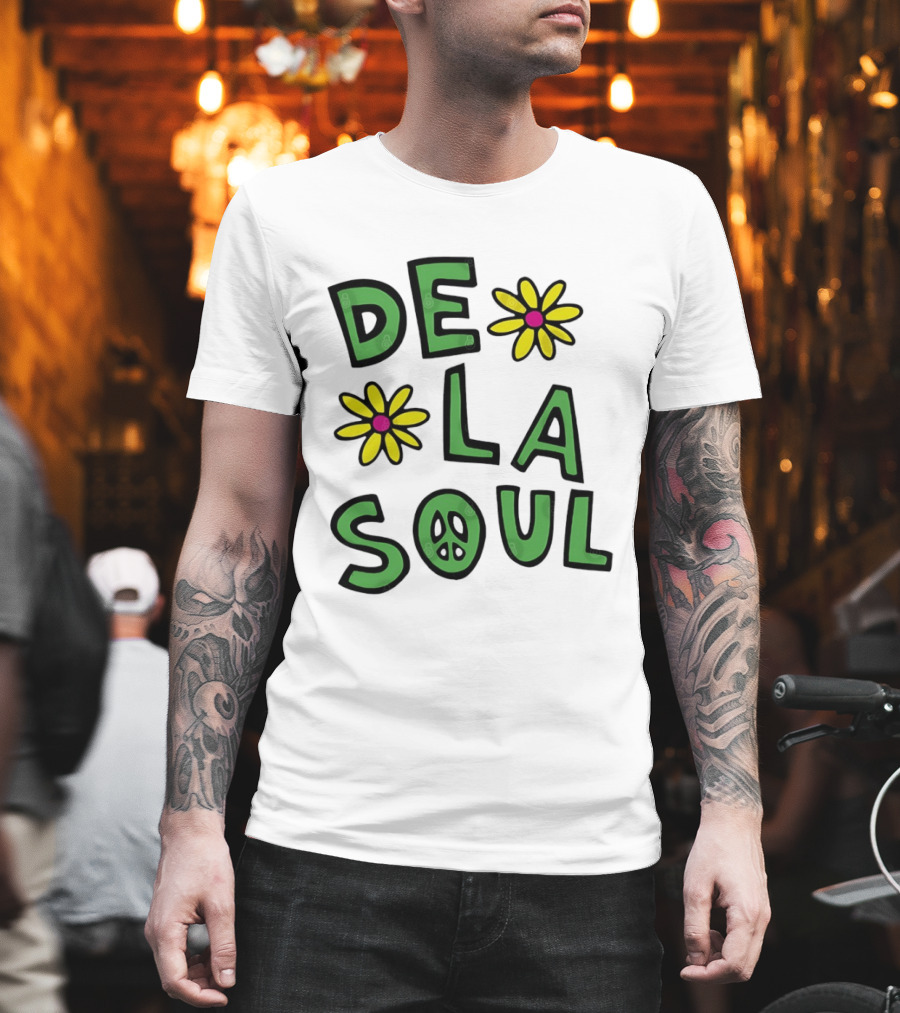 De La Soul 90s Daisy Age Hip Hop Rap Peace T-Shirt