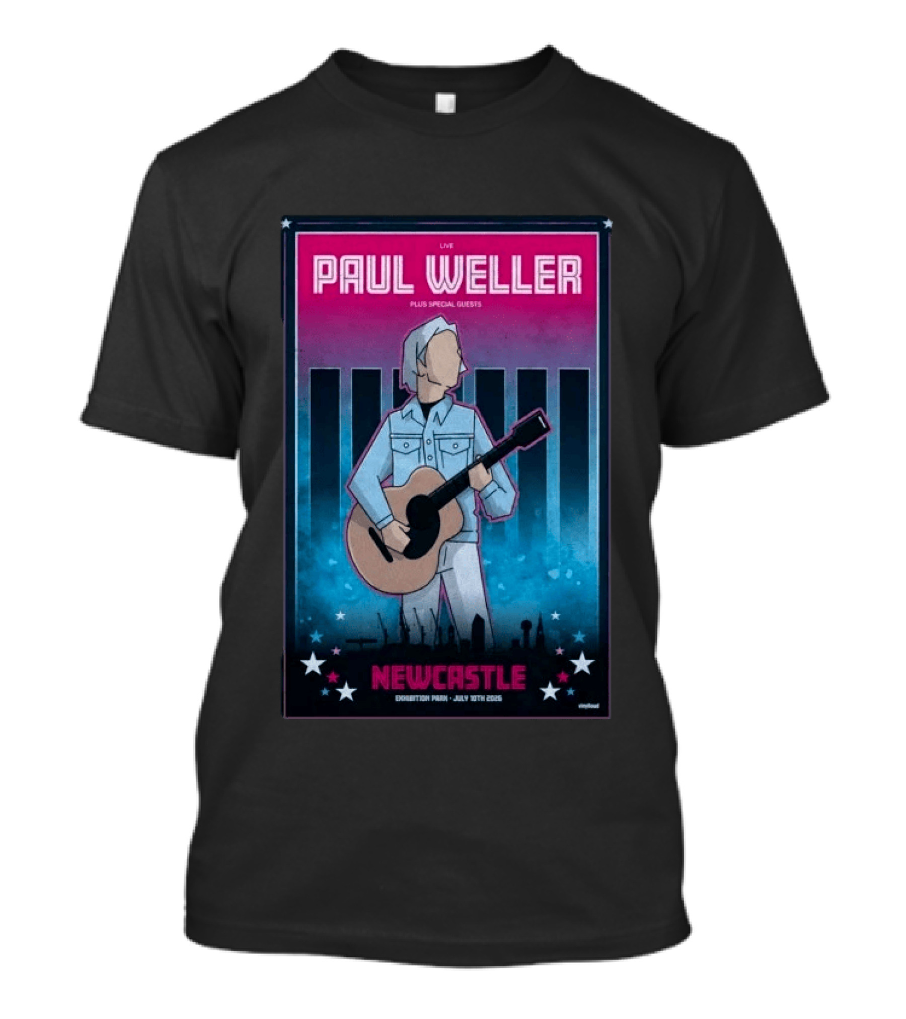 Paul Weller Live Newcastle Exhibition Park July 10 2026 Plus Special Guests T-Shirt