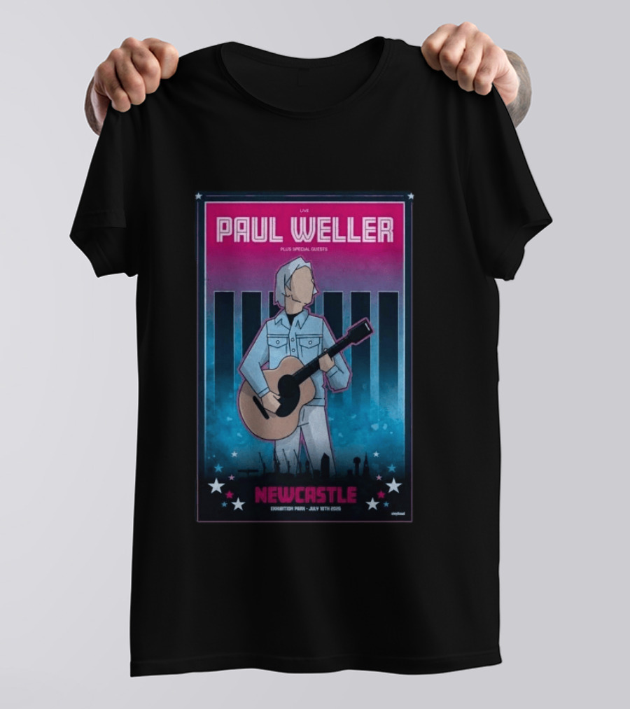 Paul Weller Live Newcastle Exhibition Park July 10 2026 Plus Special Guests T-Shirt