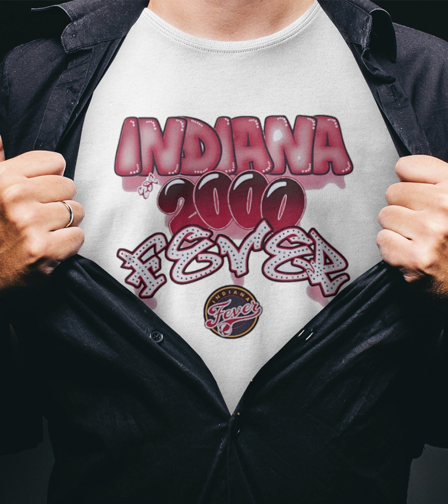 Indiana Fever 2000 WNBA Basketball Team T-Shirt