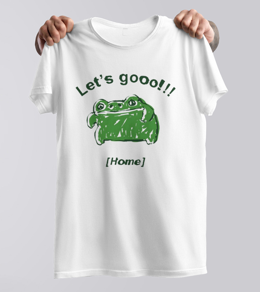 Let's Gooo Home Popcornpunk Frog T-Shirt
