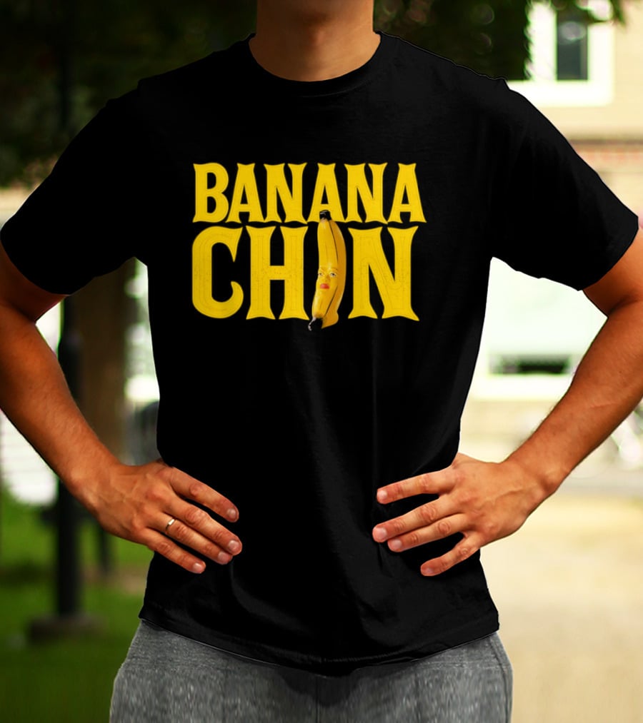 Banana Chin MMA Sandipantsmma Surreal Face T-Shirt