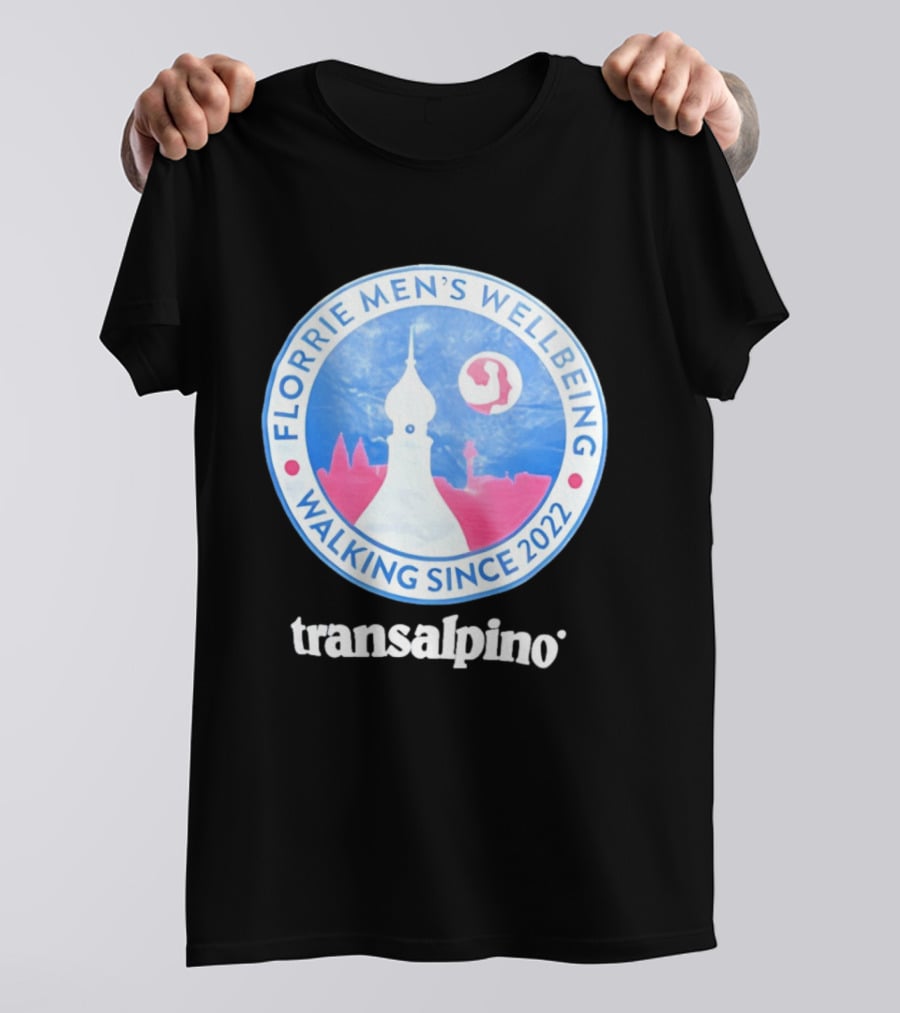 Florrie Men's Wellbeing Walking Since 2022 Transalpino T-Shirt