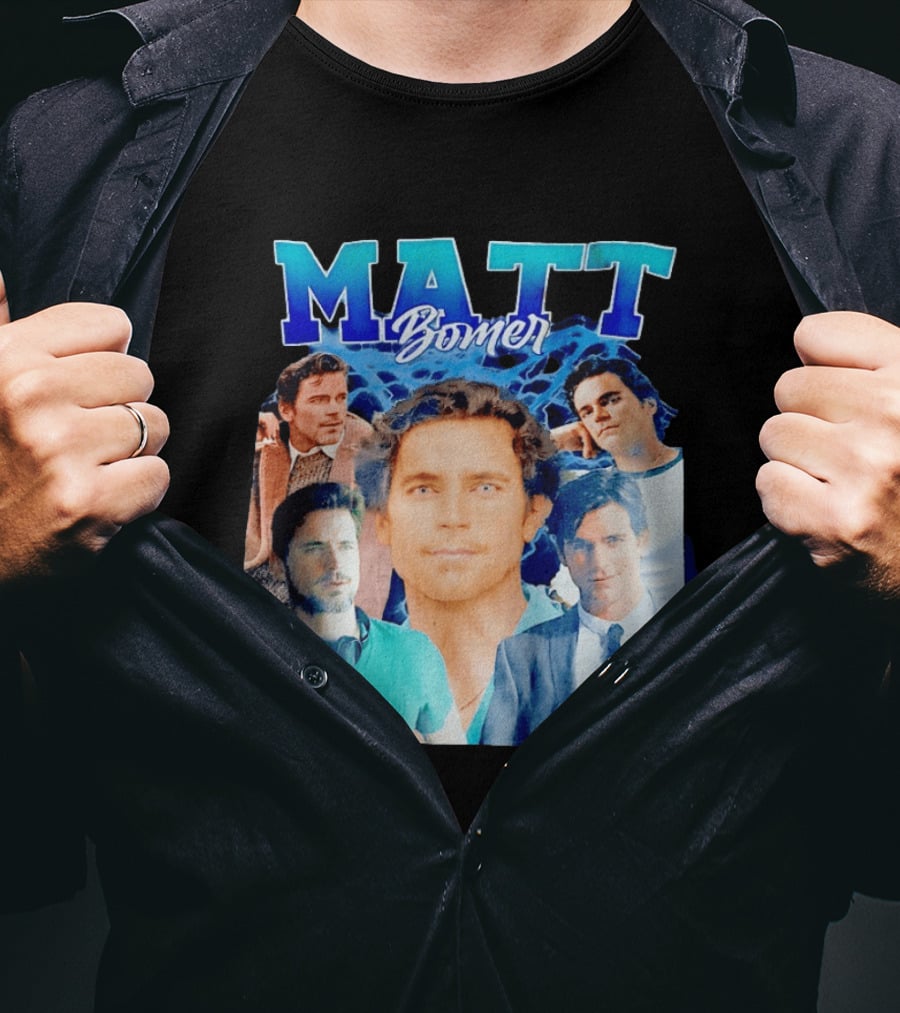 Matt Bomer Collage Actor Celebrity T-Shirt