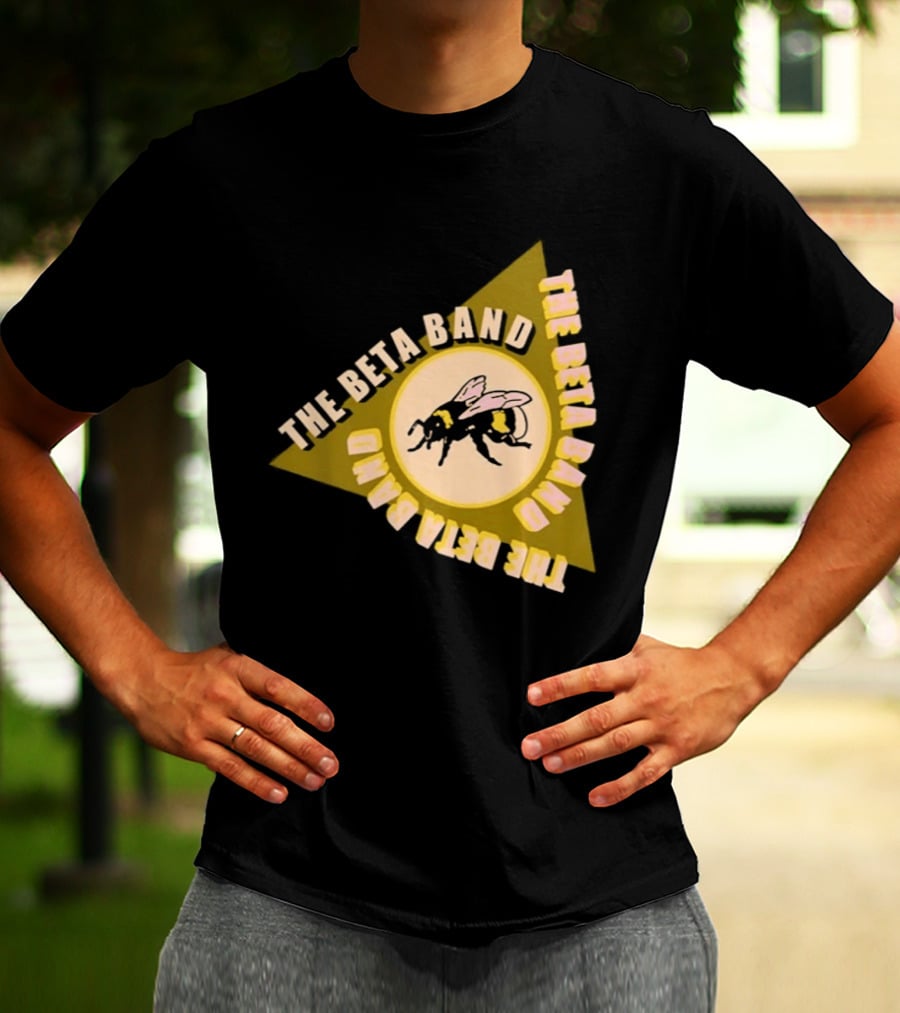 The Beta Band Triangle Honeybee Session T-Shirt