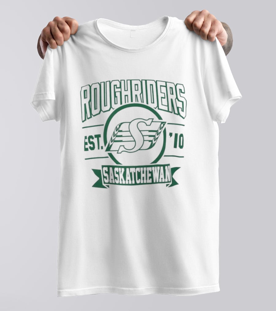 Saskatchewan Roughriders Est '10 CFL Canadian Football League T-Shirt